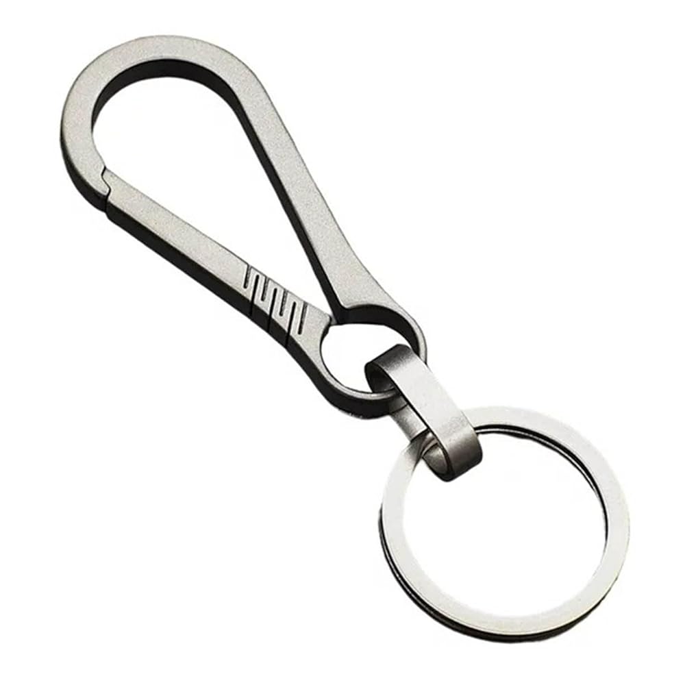 Amazon.co.jp: [SZSL] チタン合金 小型 キーホルダー 堅牢で耐久